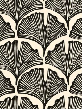 NEW Tempaper x Novogratz Zebra Black Feather Palm Peel and Stick Wallpaper Read